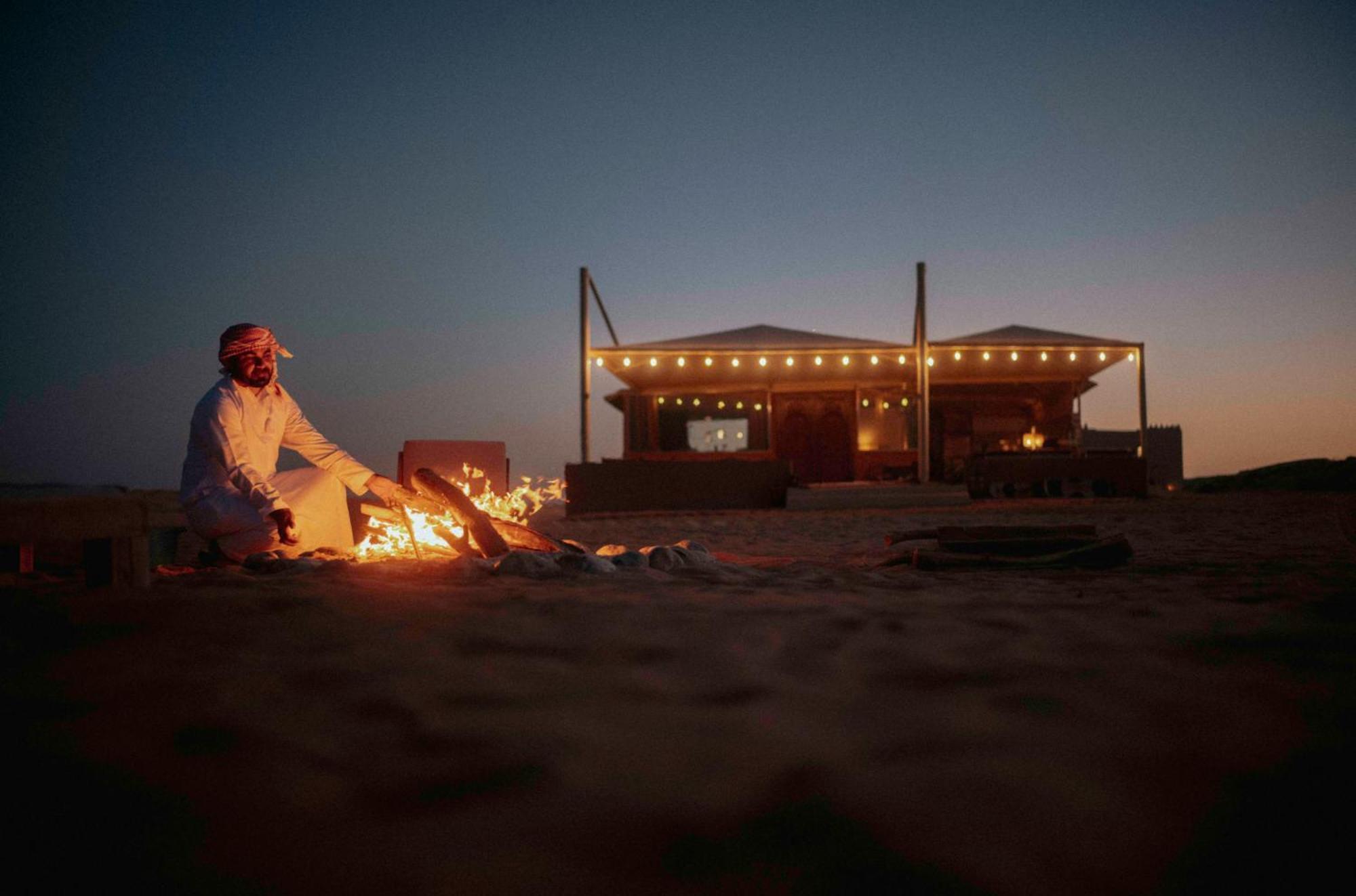 Silent Dunes Camp Hawiyah Ngoại thất bức ảnh